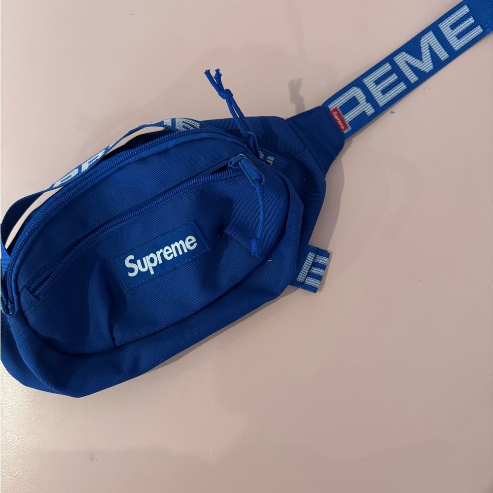 Supreme Vibrant Blue Belt Bag